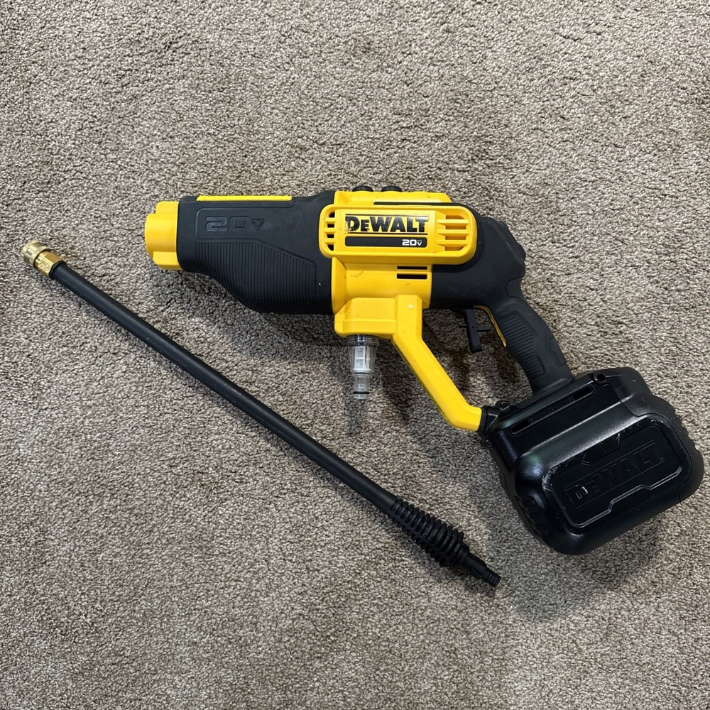 DEWALT DCPW550 20V 550 PSI Cold Water Pressure Washer Missing Accessories
